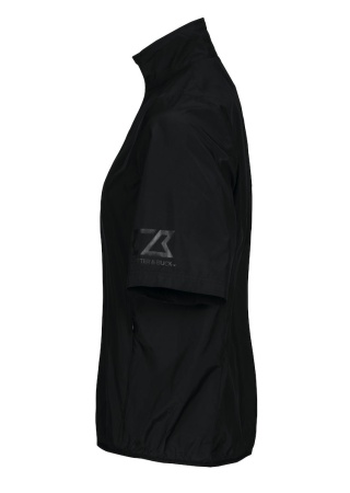 Dámská bunda LA PUSH HALF ZIP BLACK Side Dámská bunda LA PUSH HALF ZIP BLACK Side