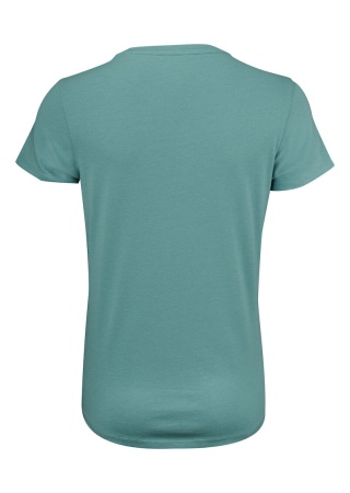 Dámské tričko AMERICAN U ALOE GREEN Back Dámské tričko AMERICAN U ALOE GREEN Back