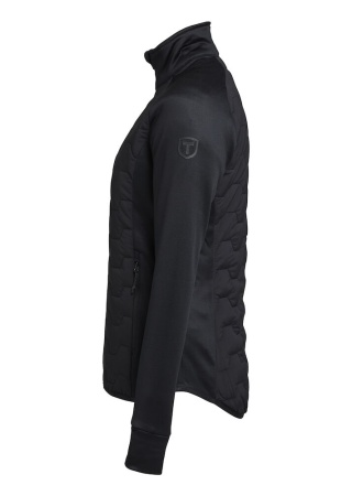 Lehká dámská bunda TXLITE HYBRID ZIP Černá Side Lehká dámská bunda TXLITE HYBRID ZIP Černá Side
