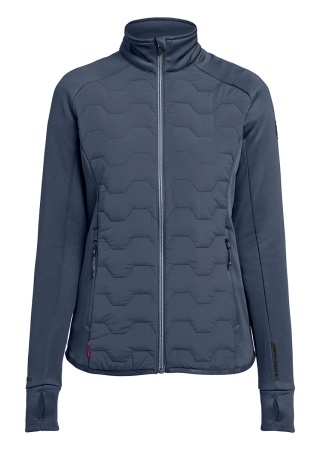 Lehká dámská bunda TXLITE HYBRID ZIP Tmavě modrá Front Lehká dámská bunda TXLITE HYBRID ZIP Tmavě modrá Front
