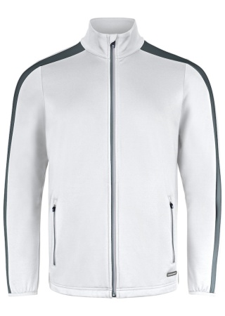 Fleecová mikina SNOQALMIE WHITE Front Fleecová mikina SNOQALMIE WHITE Front
