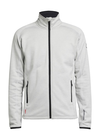 Mikina na zip TENSON TXLITE Stříbřitě šedá Front Mikina na zip TENSON TXLITE Stříbřitě šedá Front