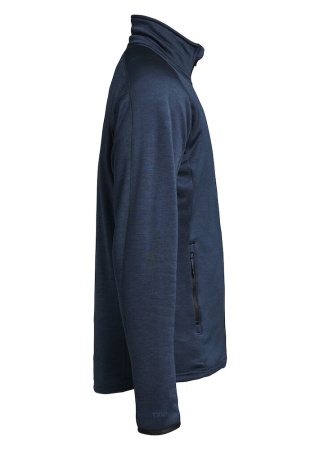Mikina na zip TENSON TXLITE Tmavě modrá Side Mikina na zip TENSON TXLITE Tmavě modrá Side