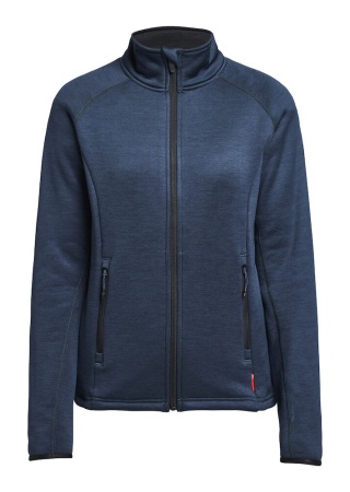 Dámská mikina na zip TXLITE Tmavě modrá Front Dámská mikina na zip TXLITE Tmavě modrá Front