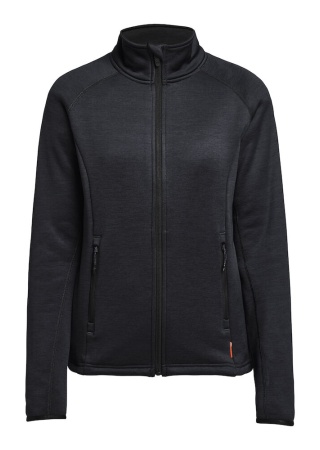 Dámská mikina na zip TXLITE Černá Front Dámská mikina na zip TXLITE Černá Front