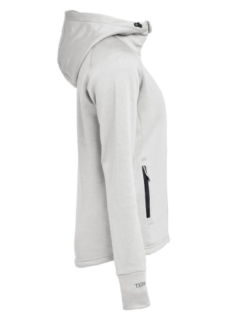 Dámská mikina na zip TENSON TXLITE Stříbřitě šedá Side Dámská mikina na zip TENSON TXLITE Stříbřitě šedá Side