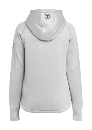 Dámská mikina na zip TENSON TXLITE Stříbřitě šedá Back Dámská mikina na zip TENSON TXLITE Stříbřitě šedá Back