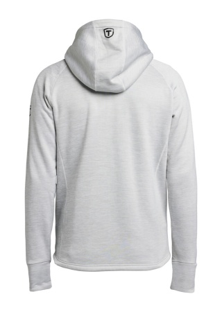 Mikina na zip TENSON TXLITE Stříbřitě šedá Back Mikina na zip TENSON TXLITE Stříbřitě šedá Back