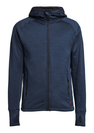 Mikina na zip TENSON TXLITE Tmavě modrá Front Mikina na zip TENSON TXLITE Tmavě modrá Front