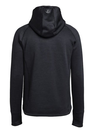 Mikina na zip TENSON TXLITE Černá Back Mikina na zip TENSON TXLITE Černá Back