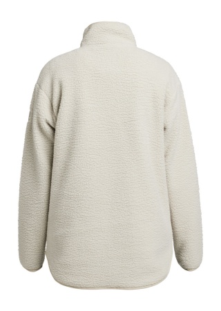 Dámská fleecová mikina YOKE HALF ZIP Písková Back Dámská fleecová mikina YOKE HALF ZIP Písková Back