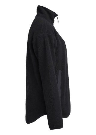 Dámská fleecová mikina YOKE HALF ZIP Černá Side Dámská fleecová mikina YOKE HALF ZIP Černá Side