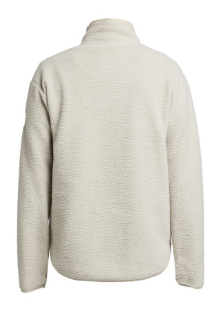 Fleecová mikina YOKE HALF ZIP Písková Back Fleecová mikina YOKE HALF ZIP Písková Back