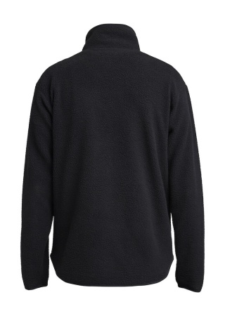 Fleecová mikina YOKE HALF ZIP Černá Back Fleecová mikina YOKE HALF ZIP Černá Back
