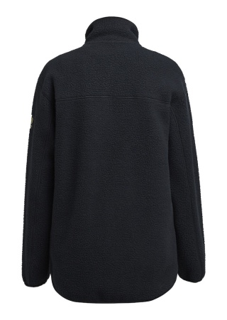 Celopropínací dámská fleece bunda YOKE Černá Back Celopropínací dámská fleece bunda YOKE Černá Back