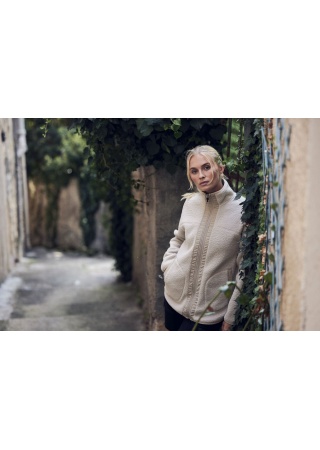 Celopropínací dámská fleece bunda YOKE Celopropínací dámská fleece bunda YOKE