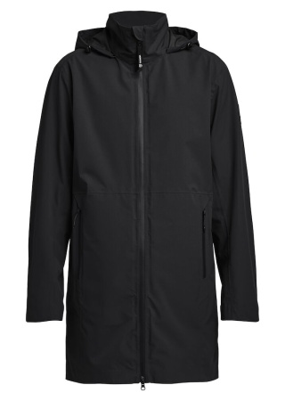 Nepromokavá parka DEW POINT Černá Front Nepromokavá parka DEW POINT Černá Front