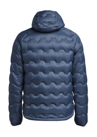 Péřová lehká bunda TXLITE SHIBUI Tmavě modrá Back Péřová lehká bunda TXLITE SHIBUI Tmavě modrá Back