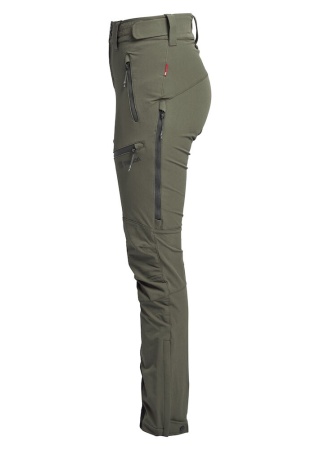 Dámské outdoorové kalhoty TXLITE FLEX DARK OLIVE Side Dámské outdoorové kalhoty TXLITE FLEX DARK OLIVE Side