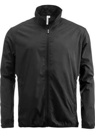 Funkční bunda LA PUSH RAIN BLACK Front Funkční bunda LA PUSH RAIN BLACK Front