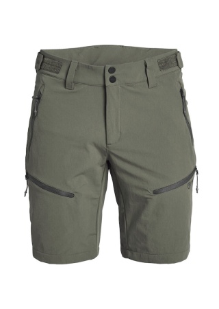 Kraťasy TENSON TXLITE FLEX DARK OLIVE Front Kraťasy TENSON TXLITE FLEX DARK OLIVE Front