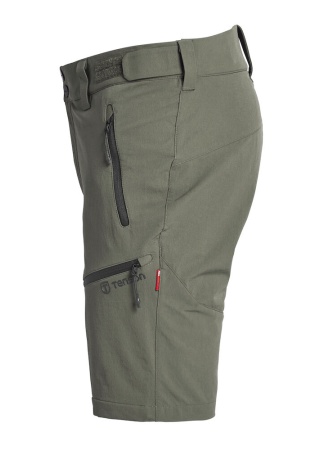Kraťasy TENSON TXLITE FLEX DARK OLIVE Side Kraťasy TENSON TXLITE FLEX DARK OLIVE Side