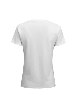 Dámské pohodlné tričko SCARSDALE Bílá Back Dámské pohodlné tričko SCARSDALE Bílá Back