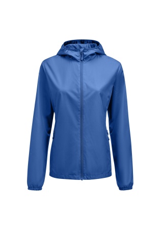 Dámská bunda WINDBREAKER BLUE Front Dámská bunda WINDBREAKER BLUE Front