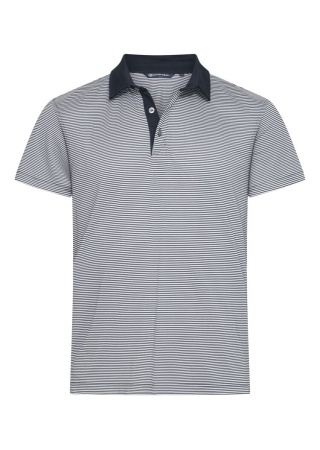 Polokošile VIRTUE POLO STRIPES NavyBlue Front