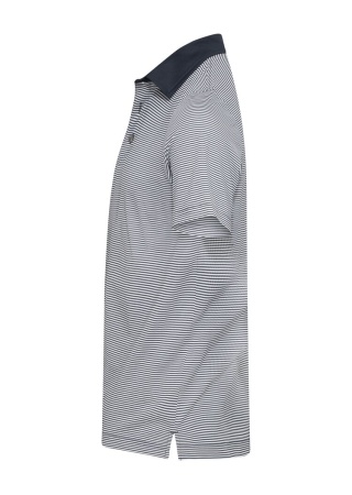Polokošile VIRTUE POLO STRIPES NavyBlue Side