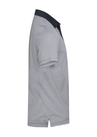 Polokošile VIRTUE POLO STRIPES NavyBlue Side