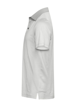 Polokošile VIRTUE POLO STRIPES SILVER Side Polokošile VIRTUE POLO STRIPES SILVER Side