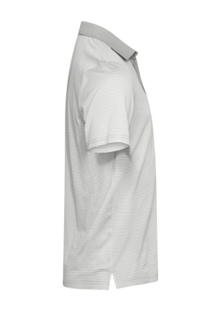 Polokošile VIRTUE POLO STRIPES SILVER Side Polokošile VIRTUE POLO STRIPES SILVER Side
