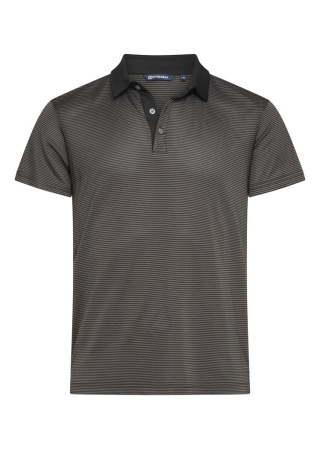 Polokošile VIRTUE POLO STRIPES BLACK Front