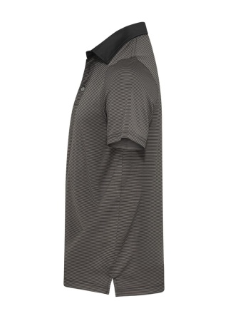 Polokošile VIRTUE POLO STRIPES BLACK Side Polokošile VIRTUE POLO STRIPES BLACK Side