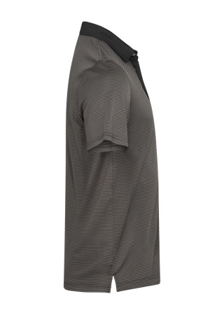 Polokošile VIRTUE POLO STRIPES BLACK Side Polokošile VIRTUE POLO STRIPES BLACK Side