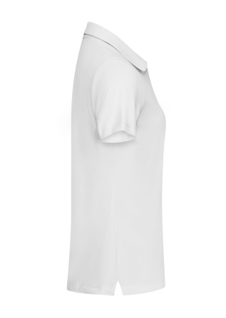 Dámská polokošile VIRTUE POLO V-NECK WHITE Side Dámská polokošile VIRTUE POLO V-NECK WHITE Side