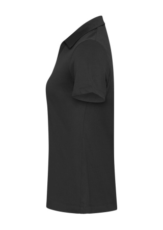 Dámská polokošile VIRTUE POLO V-NECK BLACK Side Dámská polokošile VIRTUE POLO V-NECK BLACK Side