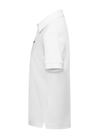 Dětská polokošile VIRTUE POLO SOLID WHITE Side Dětská polokošile VIRTUE POLO SOLID WHITE Side