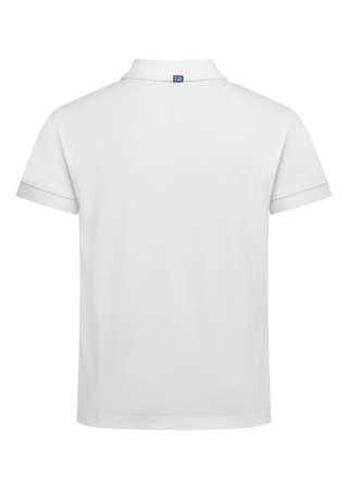 Dětská polokošile VIRTUE POLO SOLID WHITE Back Dětská polokošile VIRTUE POLO SOLID WHITE Back