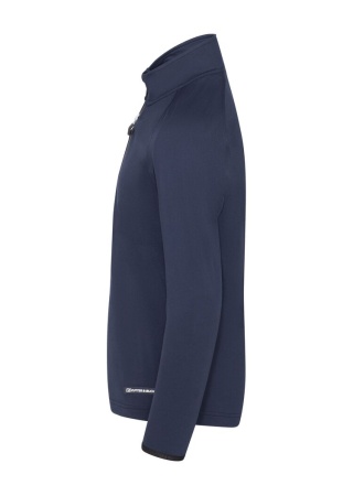 Dětská sportovní mikina ADAPT HALFZIP NavyBlue Side