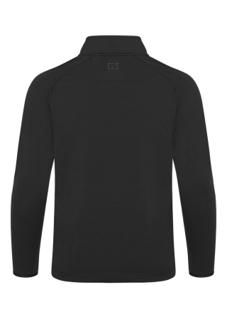 Dětská sportovní mikina ADAPT HALFZIP BLACK Back Dětská sportovní mikina ADAPT HALFZIP BLACK Back