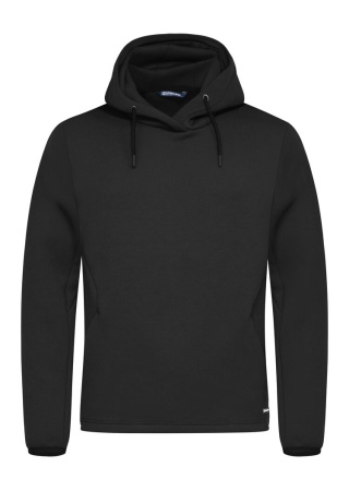 Mikina PEMBERTON HOOD BLACK Front Mikina PEMBERTON HOOD BLACK Front