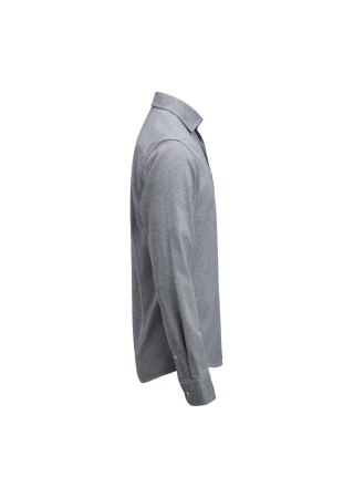 Košile INDIGO BOW 135 SLIM LIGHT GREY MELANGE Side Košile INDIGO BOW 135 SLIM LIGHT GREY MELANGE Side
