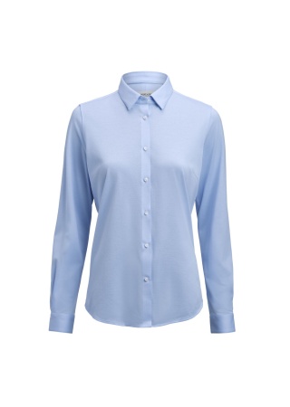 Dámská košile INDIGO BOW 135 CONTEMPORARY Light blue Front Dámská košile INDIGO BOW 135 CONTEMPORARY Light blue Front