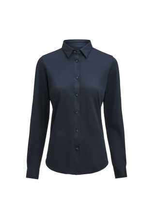 Dámská košile INDIGO BOW 135 CONTEMPORARY Námořnická modrá Front Dámská košile INDIGO BOW 135 CONTEMPORARY Námořnická modrá Front