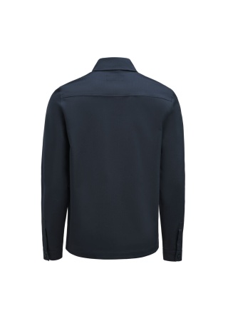 Lehká bundokošile MODERN ZIP OVERSHIRT Námořnická modrá Back Lehká bundokošile MODERN ZIP OVERSHIRT Námořnická modrá Back