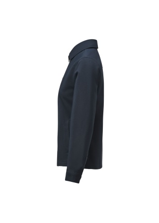 Lehká dámská bundokošile MODERN ZIP OVERSHIRT Námořnická modrá Side Lehká dámská bundokošile MODERN ZIP OVERSHIRT Námořnická modrá Side