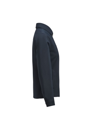 Lehká dámská bundokošile MODERN ZIP OVERSHIRT Námořnická modrá Side Lehká dámská bundokošile MODERN ZIP OVERSHIRT Námořnická modrá Side