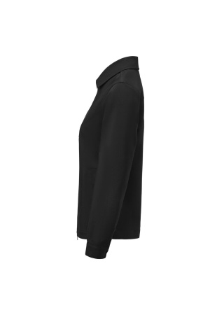 Lehká dámská bundokošile MODERN ZIP OVERSHIRT Černá Side Lehká dámská bundokošile MODERN ZIP OVERSHIRT Černá Side